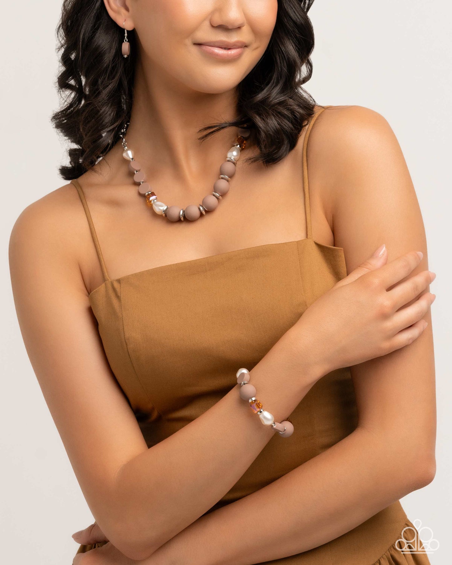 And Just Like That... - brown - Paparazzi necklace