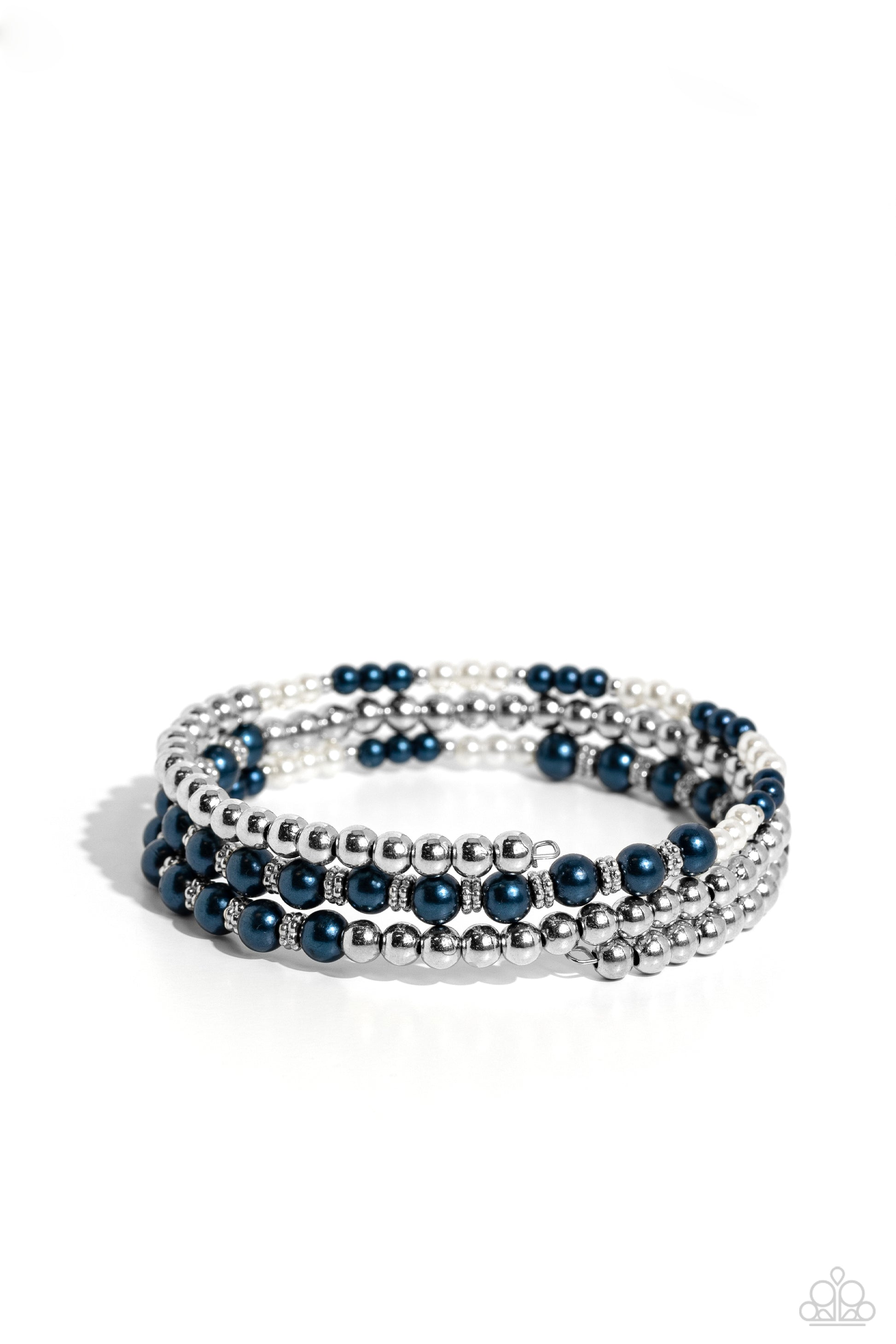 Just SASSING Through - blue - Paparazzi bracelet