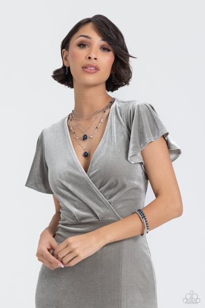 Just SASSING Through - blue - Paparazzi bracelet