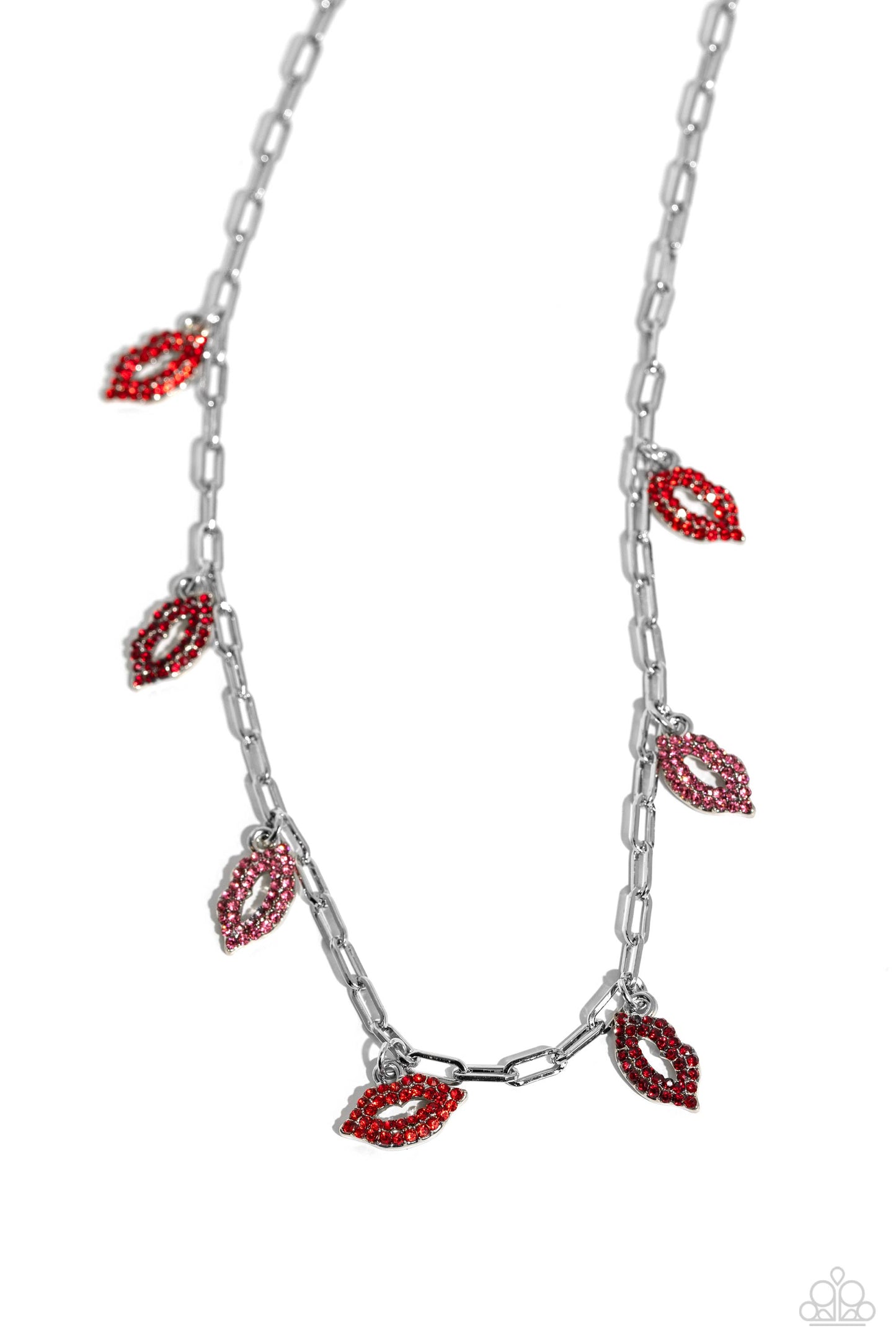 KISS the Mark - red - Paparazzi necklace