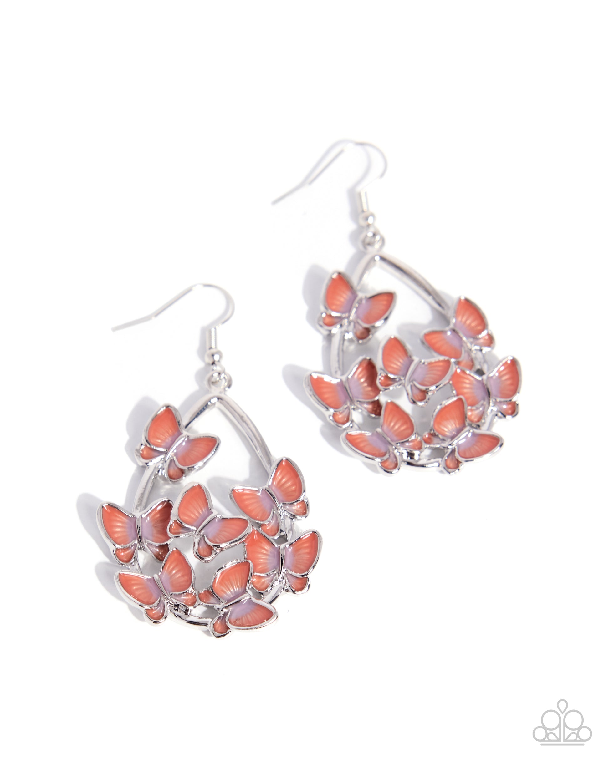 Kaleidoscope Collection - pink - Paparazzi earrings