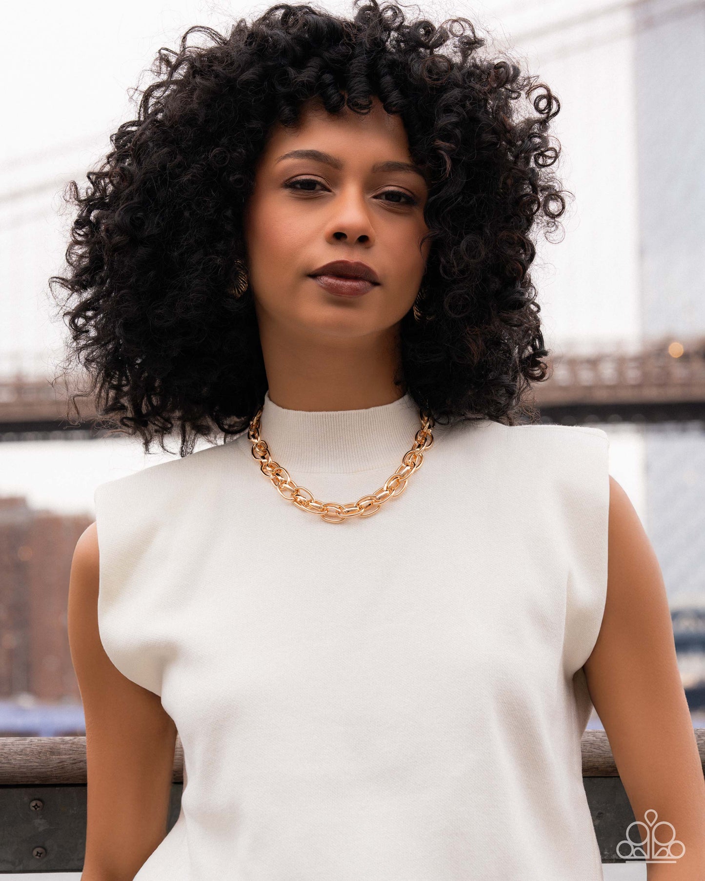 Kept in Confidence - gold - Paparazzi necklace
