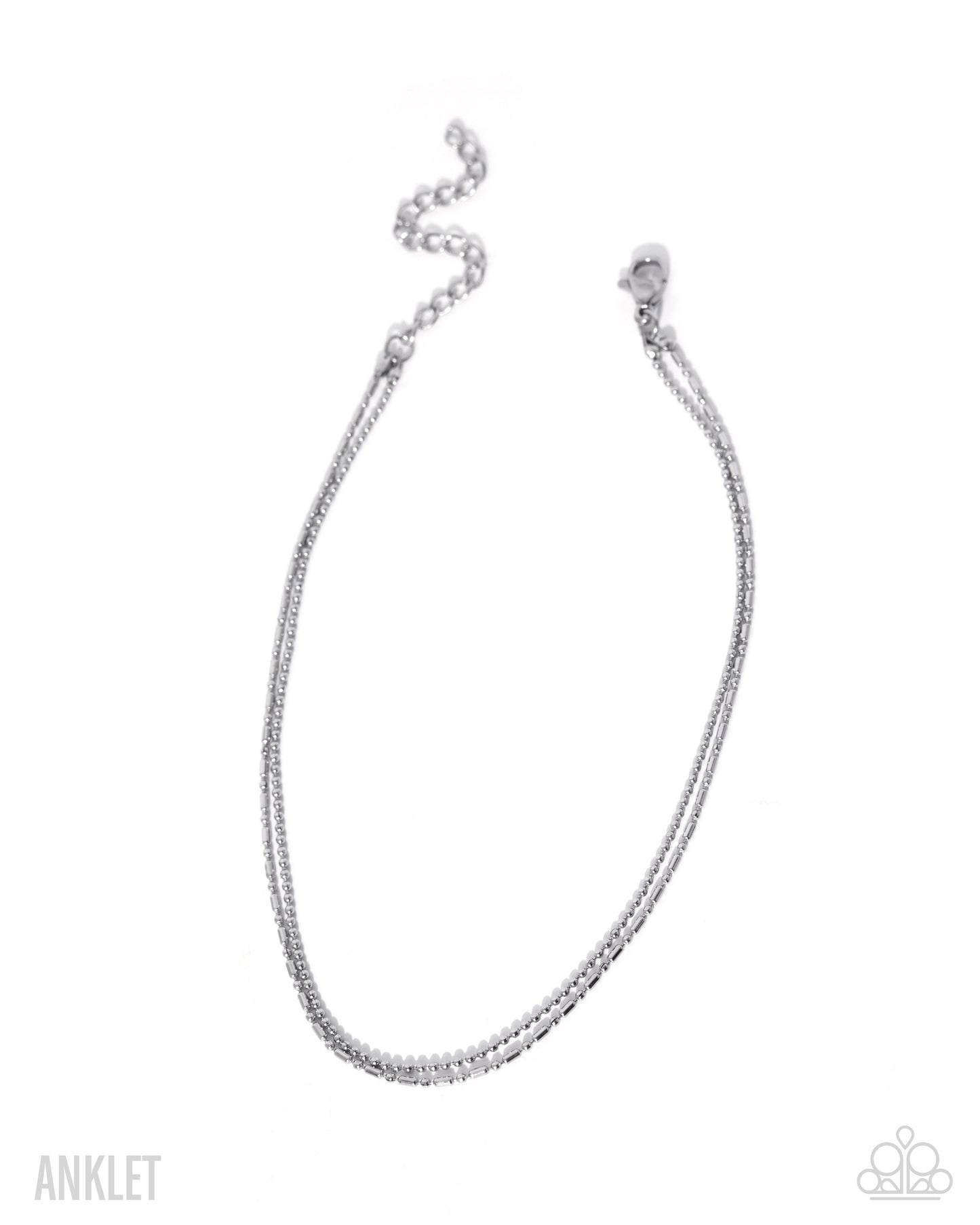 Killin Time - silver - Paparazzi anklet