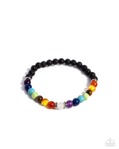 LAVA Will Find a Way - multi - Paparazzi bracelet
