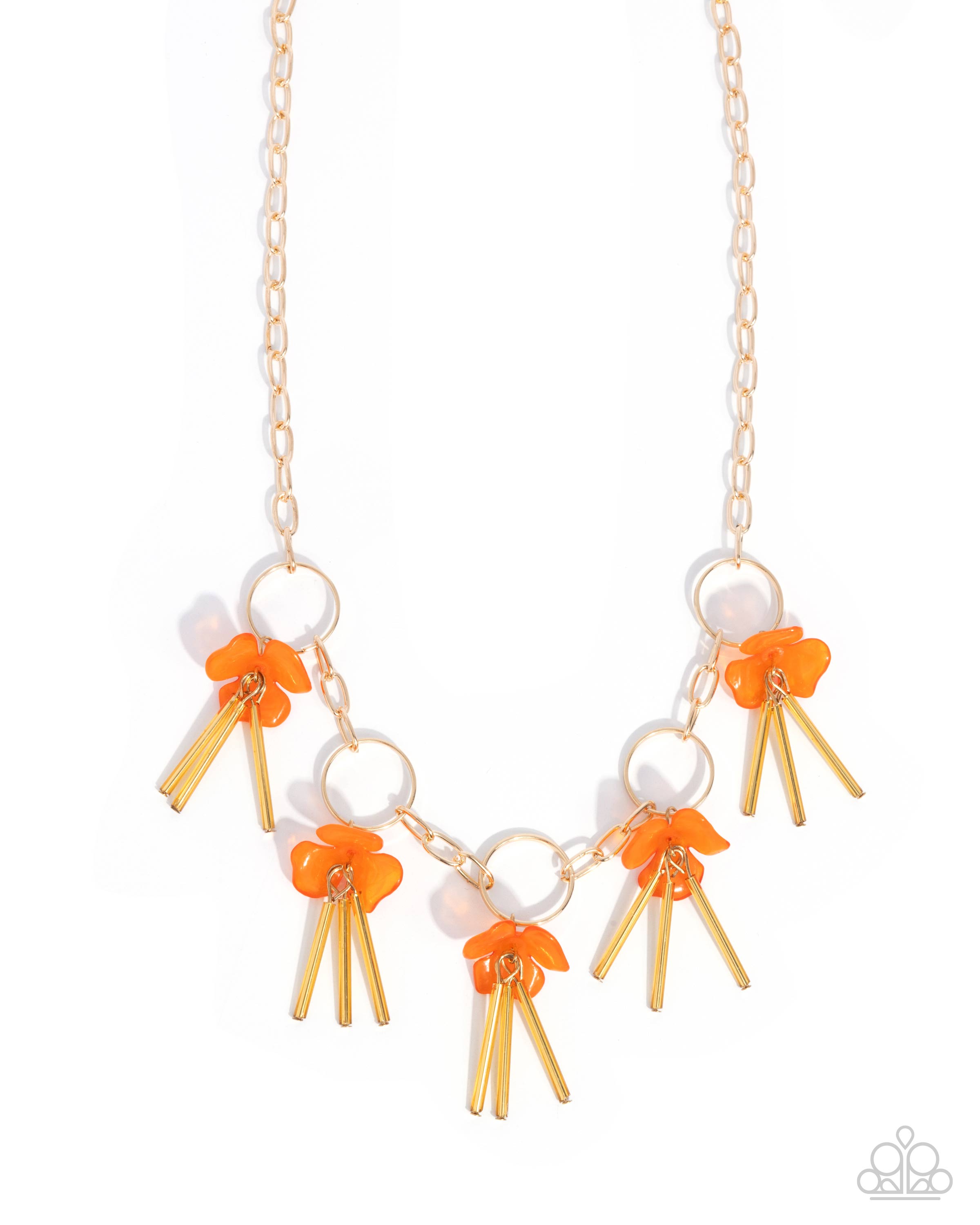 LEI of the Land - orange - Paparazzi necklace – JewelryBlingThing