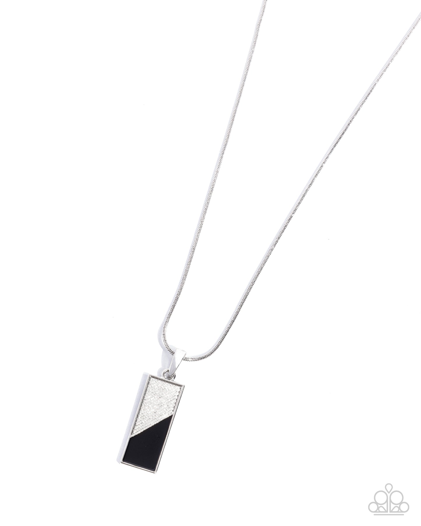 Labor Lineup - silver - Paparazzi MENS necklace