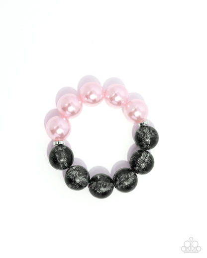 Lacy Leisure - pink - Paparazzi bracelet