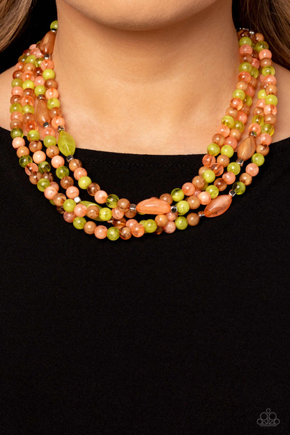 Layered Lass - multi - Paparazzi necklace