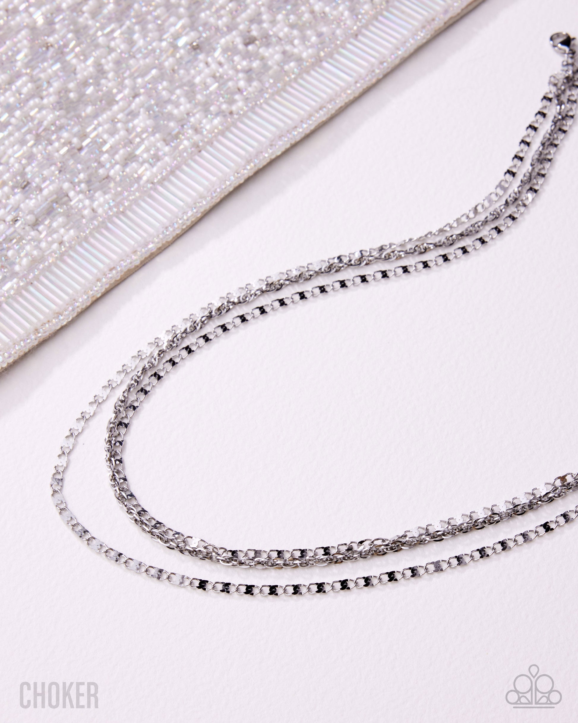 Layered Legend - silver - Paparazzi necklace