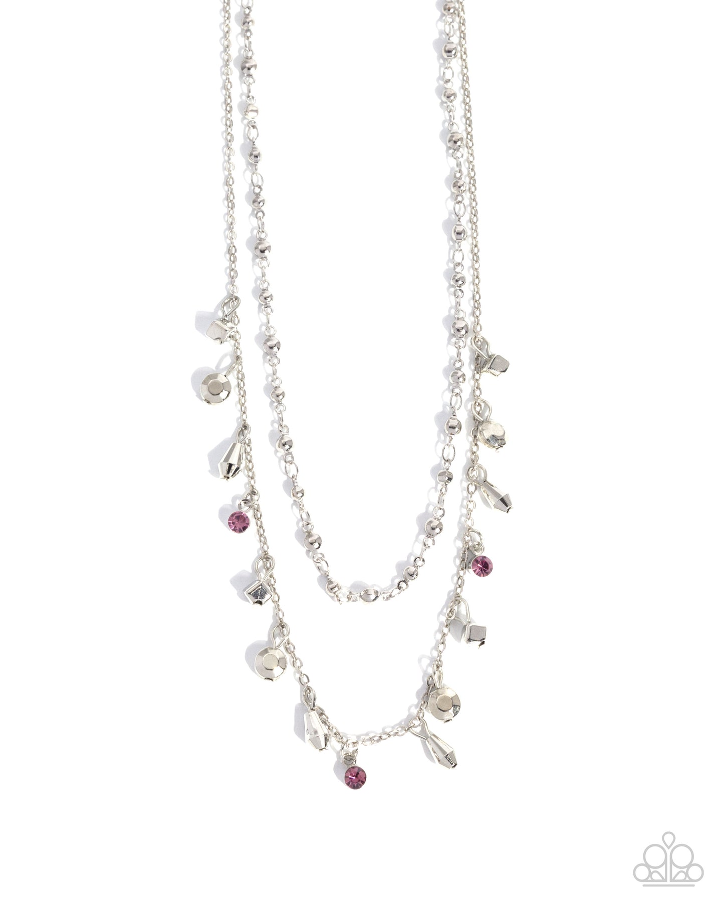 Layered Limit - purple - Paparazzi necklace