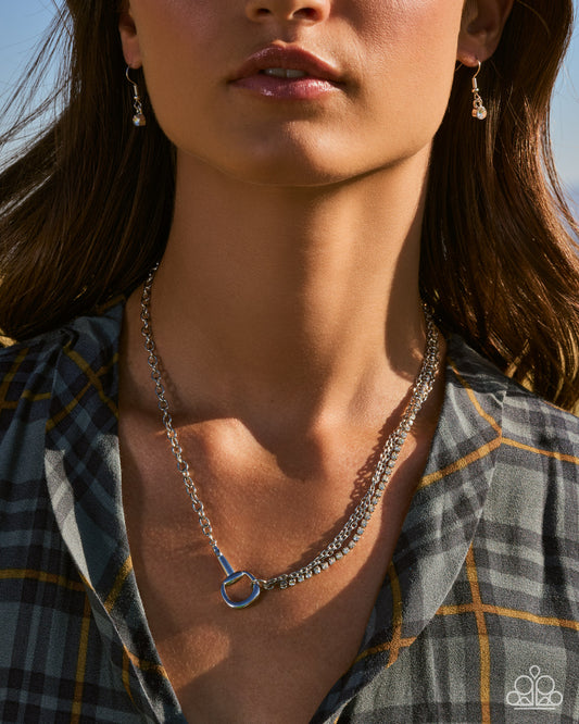 Layered Lullaby - white - Paparazzi necklace