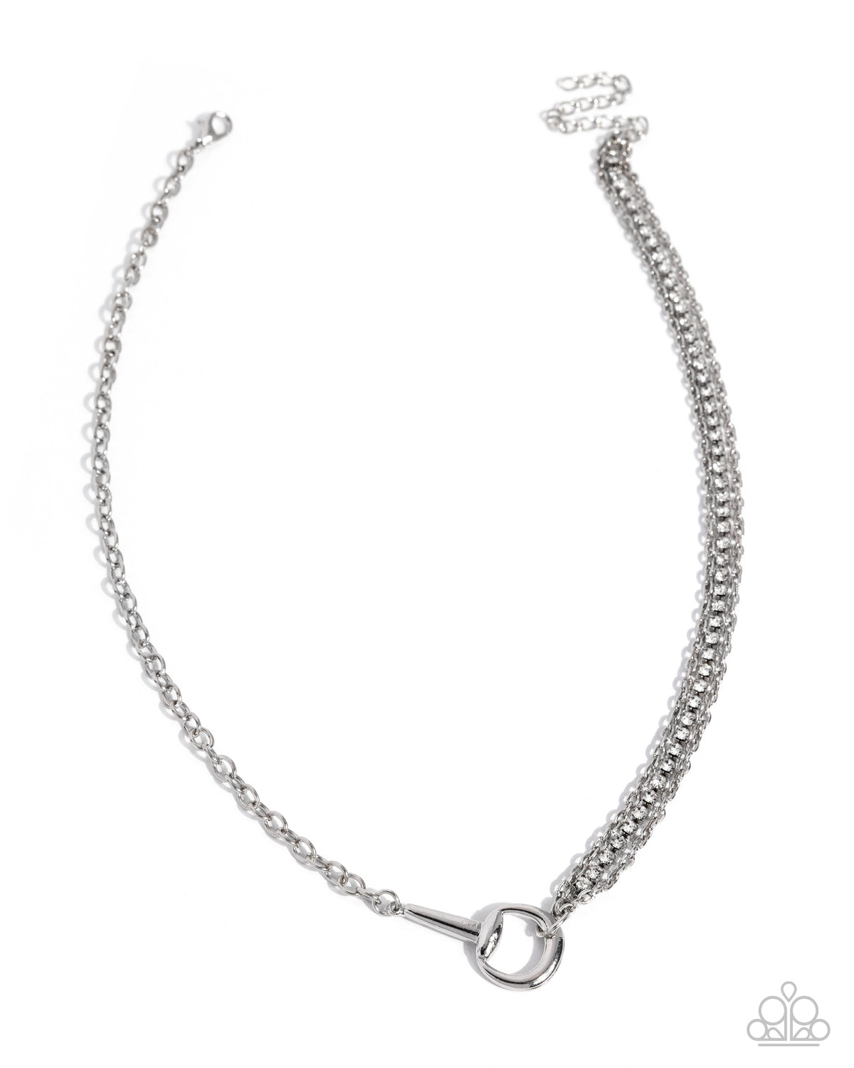 Layered Lullaby - white - Paparazzi necklace