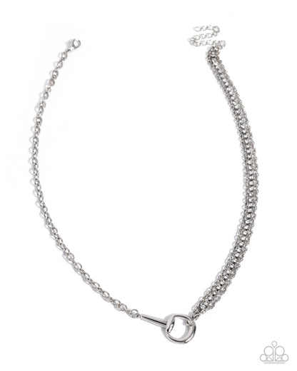 Layered Lullaby - white - Paparazzi necklace