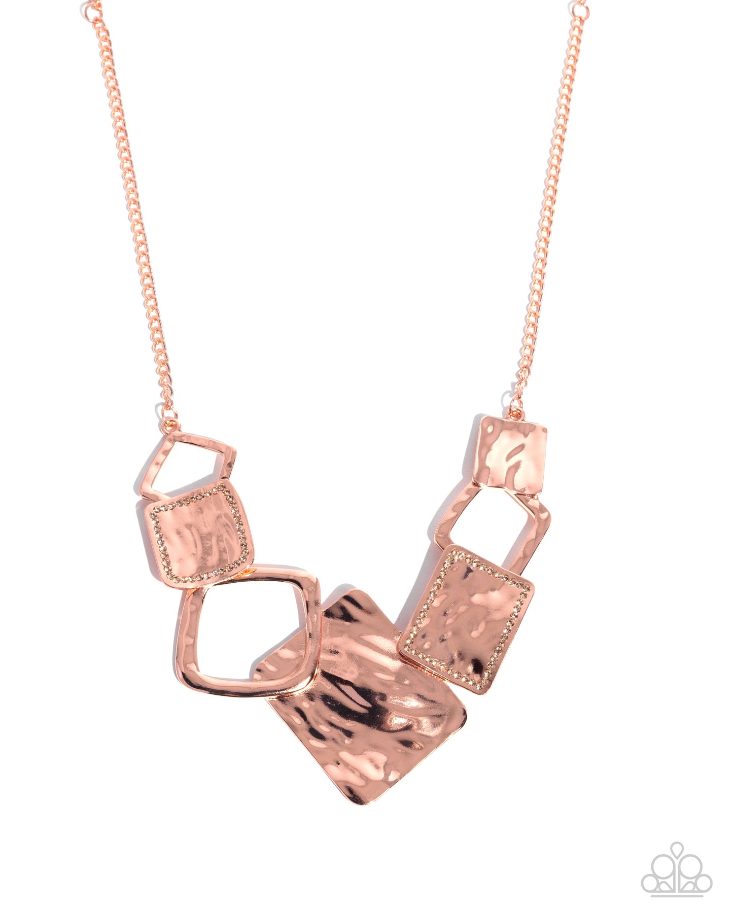 Layered Luxury - copper - Paparazzi necklace