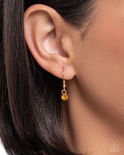 Leafy Lullaby - orange - Paparazzi necklace