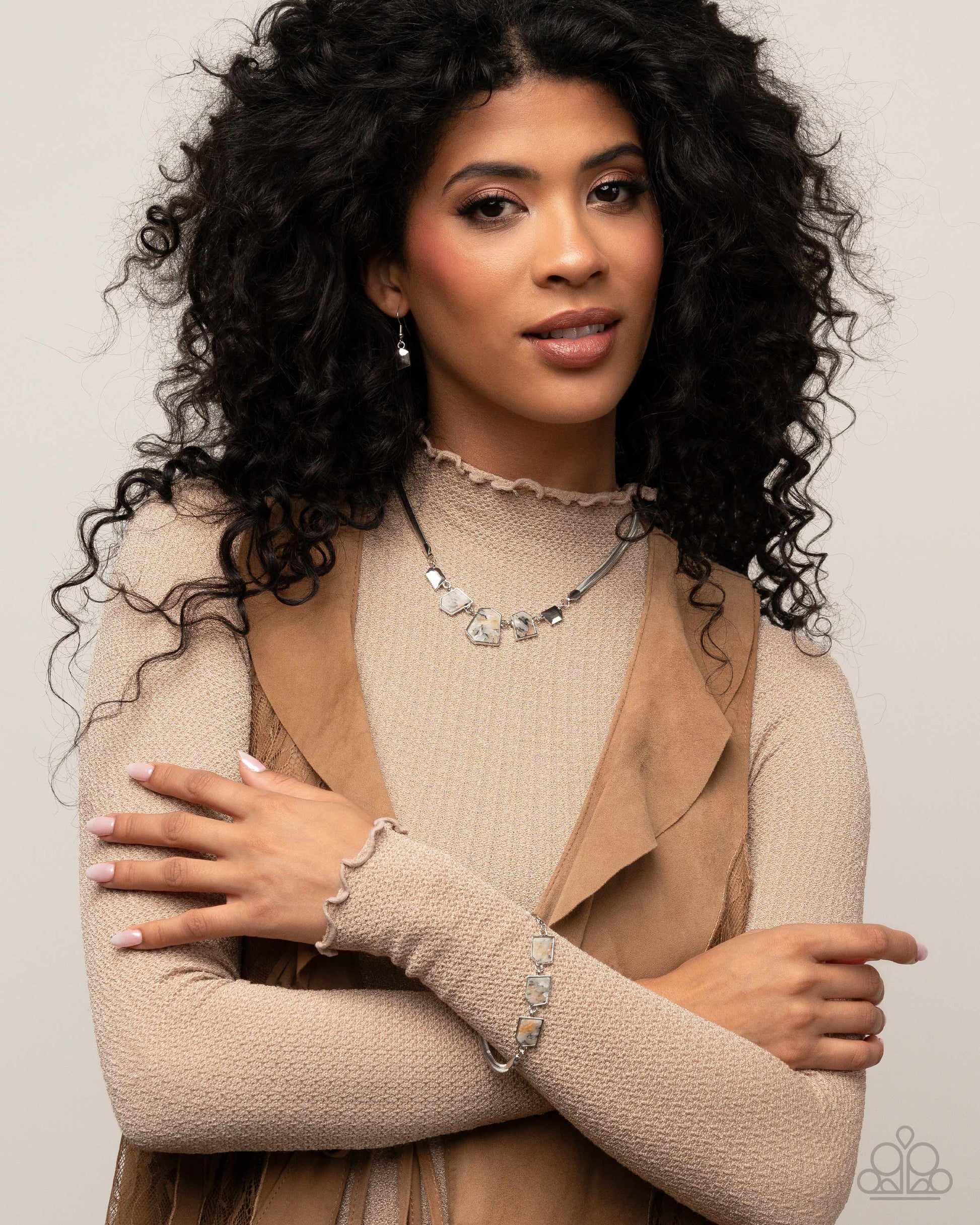 Lined Legacy - multi - Paparazzi necklace