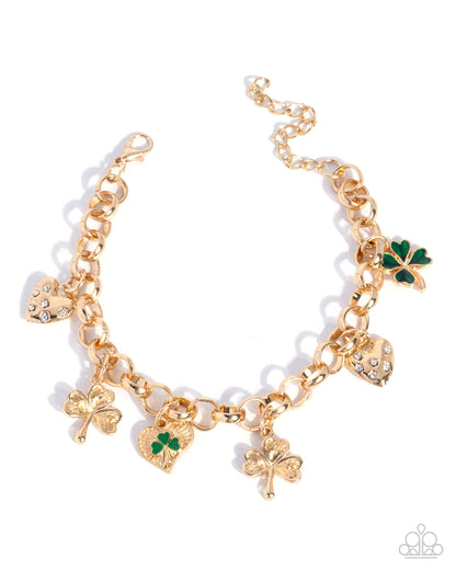 Leisure Luck - green - Paparazzi bracelet
