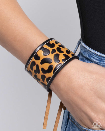 Leopard Leader - brown - Paparazzi bracelet