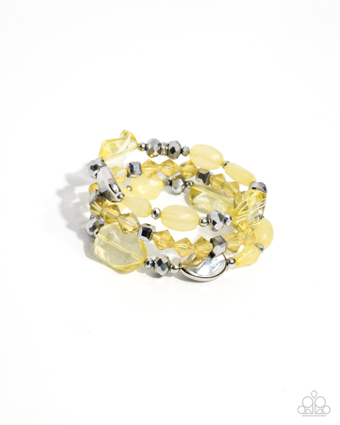 Lets Groove Tonight - yellow - Paparazzi bracelet