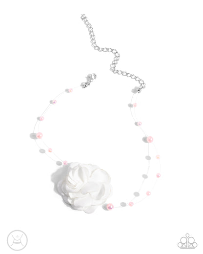 Life is the Bubbles - pink - Paparazzi necklace