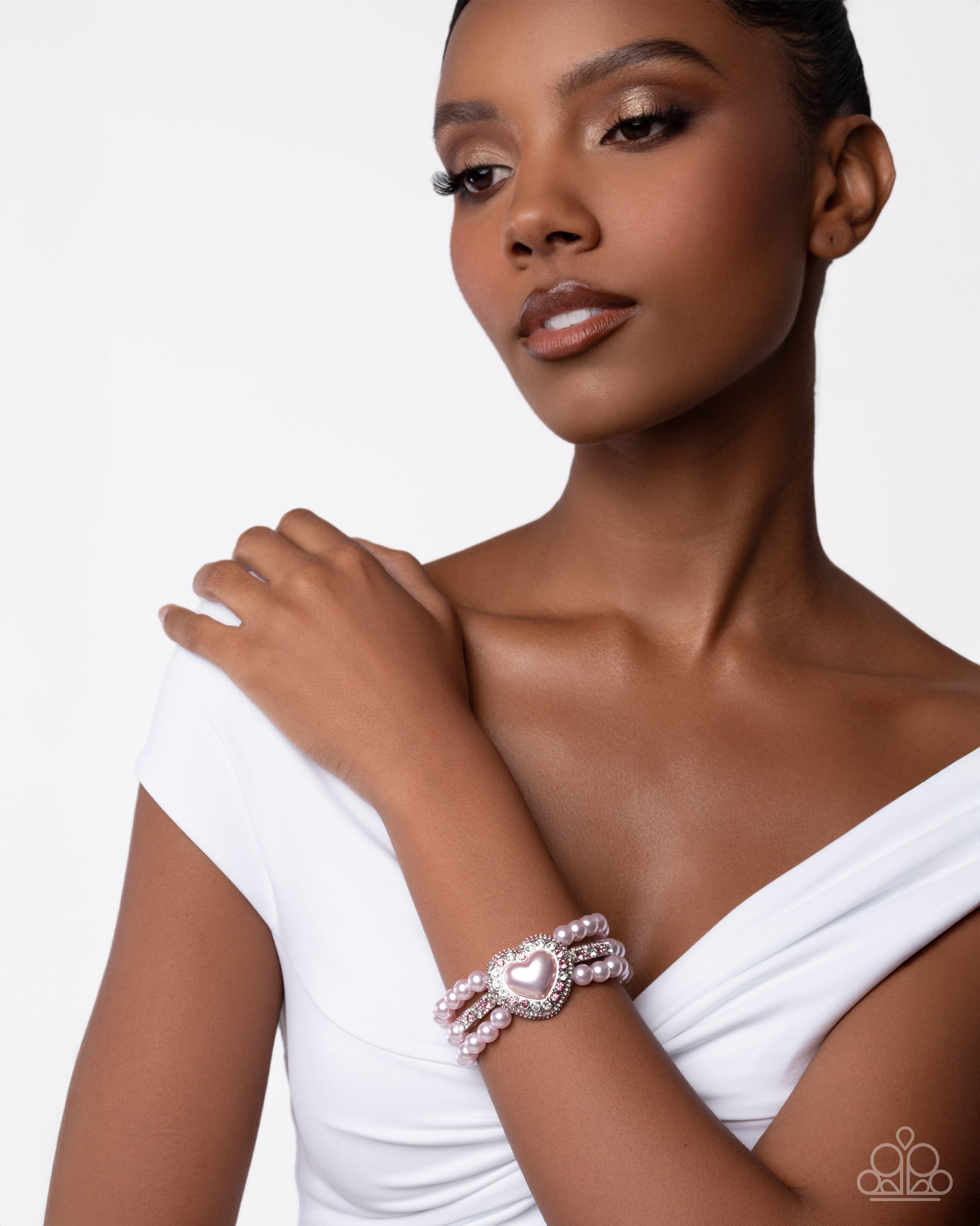 Lifelong Love Letter - pink - Paparazzi bracelet