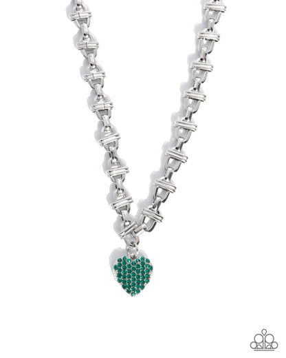 Lifes About to Get Good - green - Paparazzi necklace