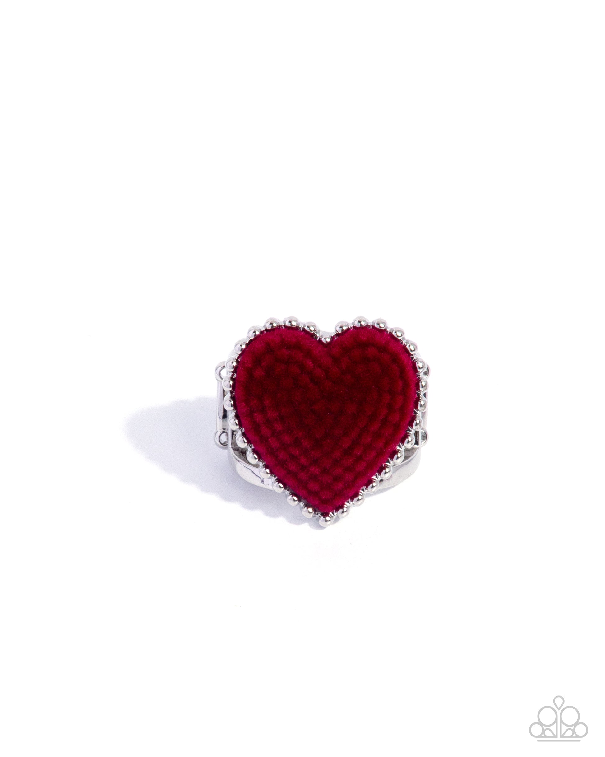 Lighthearted Layers - red - Paparazzi ring