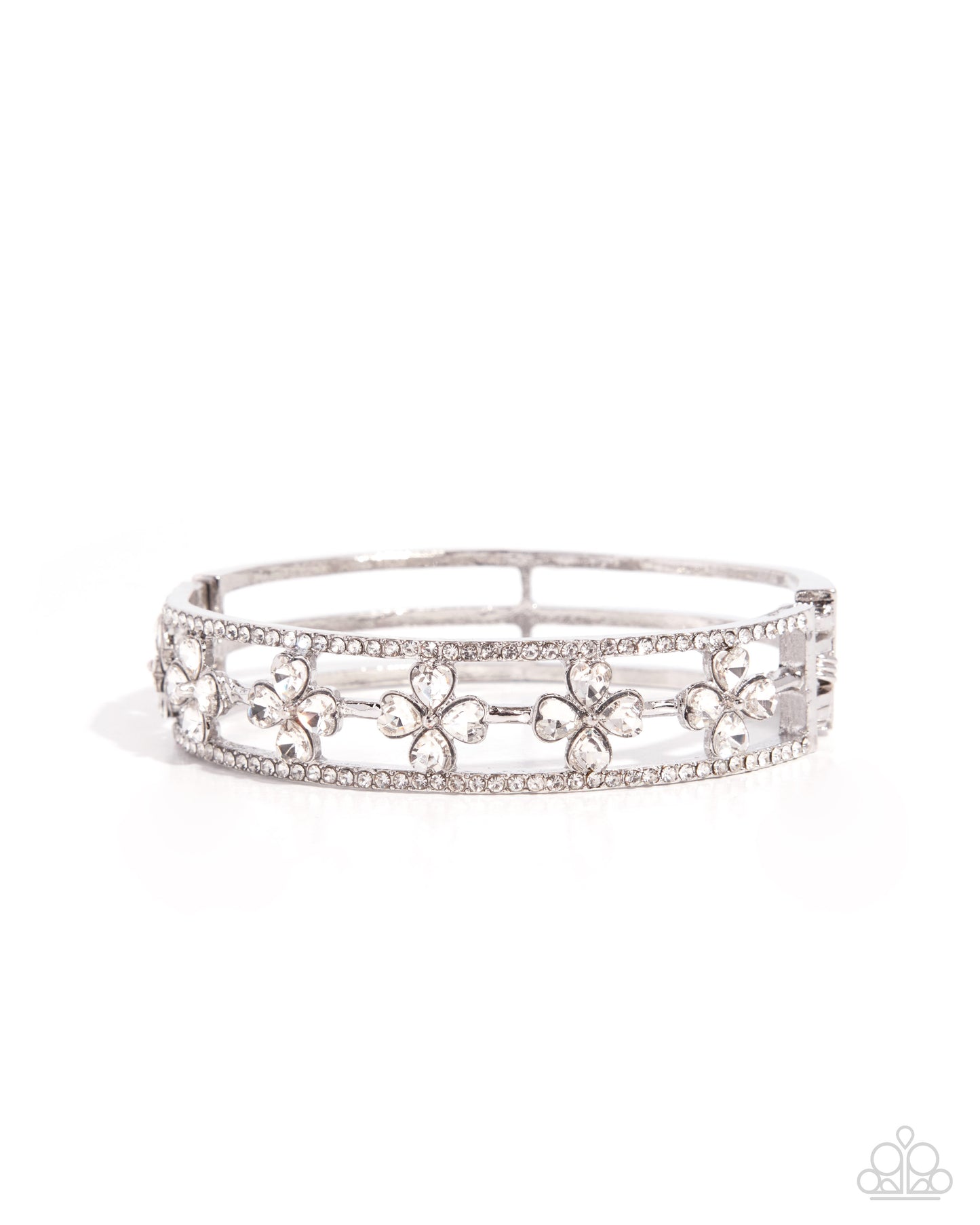 Lighthearted Luck - white - Paparazzi bracelet
