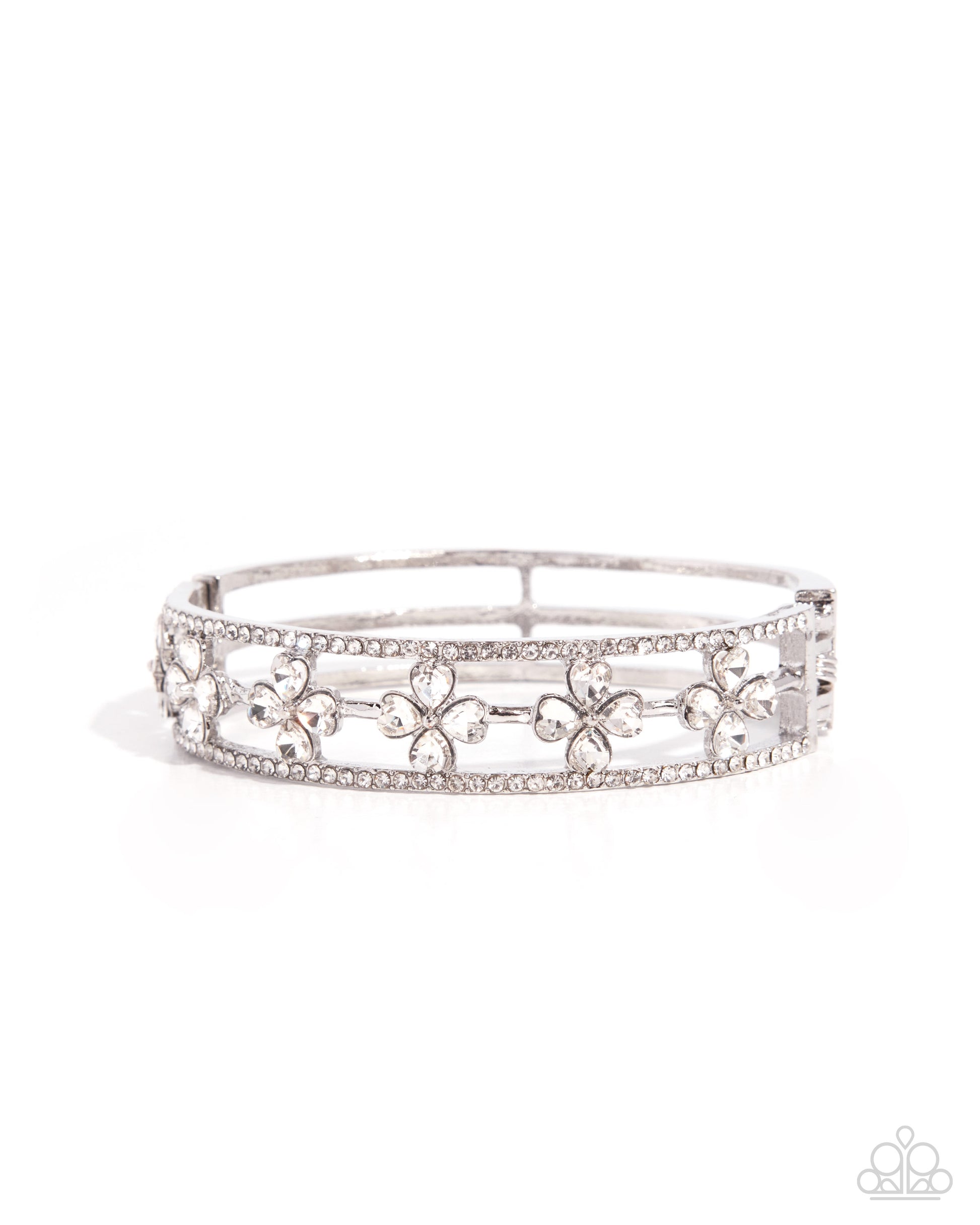 Lighthearted Luck - white - Paparazzi bracelet