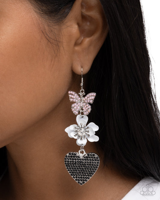 Lighthearted Luminescent - multi - Paparazzi earrings