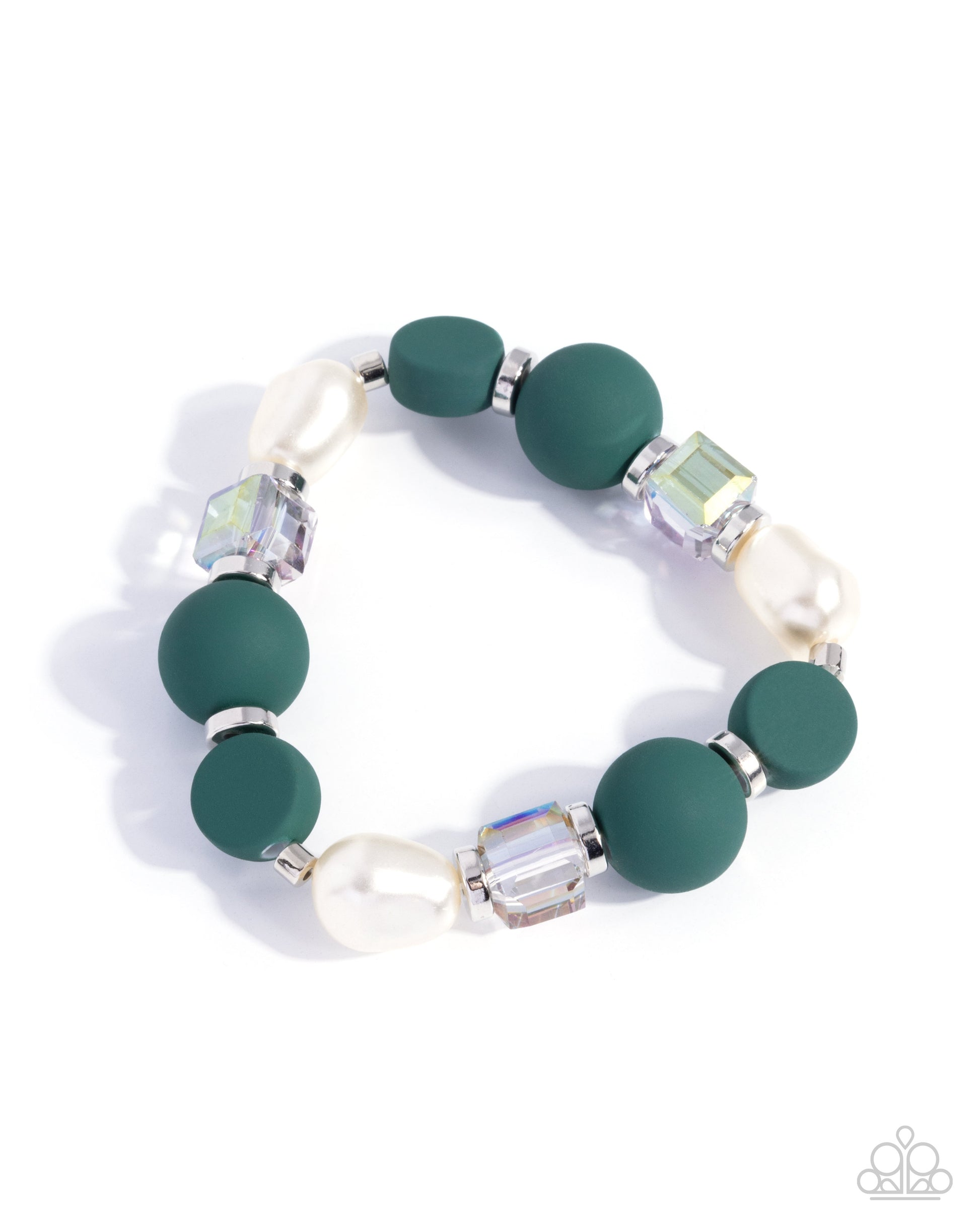 Like-Minded - green - Paparazzi bracelet