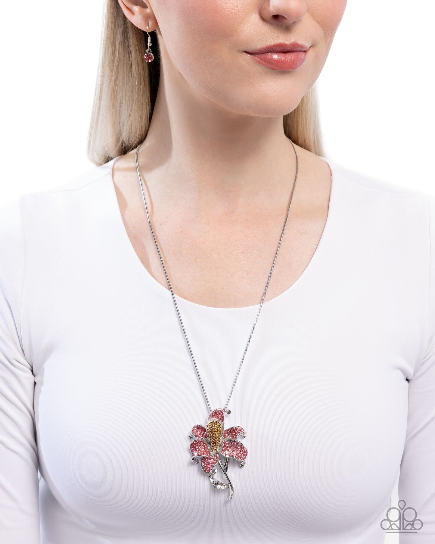 Lily Luminescence - pink - Paparazzi necklace