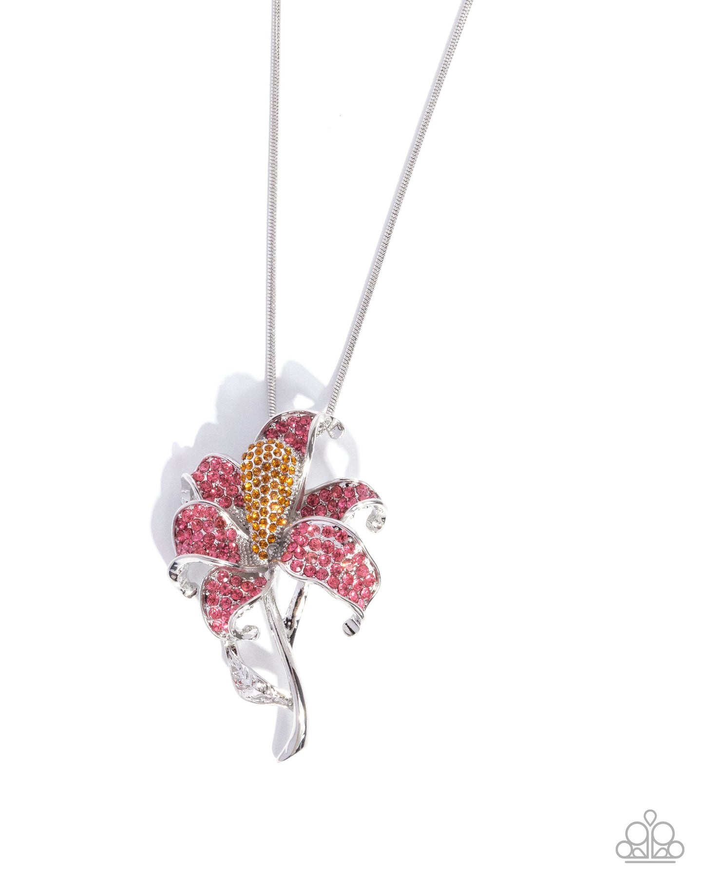 Lily Luminescence - pink - Paparazzi necklace