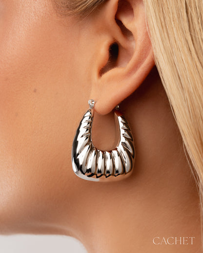 Linea - Cachet earrings - Cachet by Paparazzi