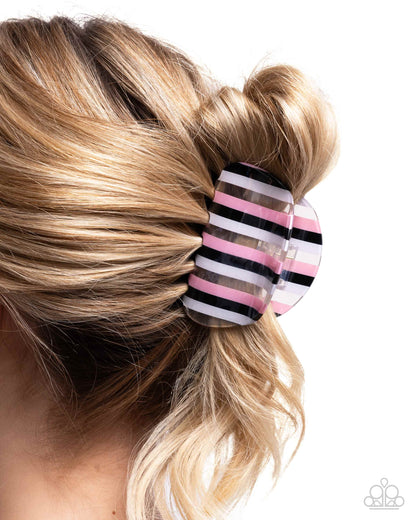 Linear Legato - pink - Paparazzi hair clip