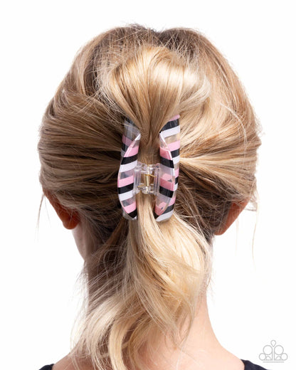 Linear Legato - pink - Paparazzi hair clip