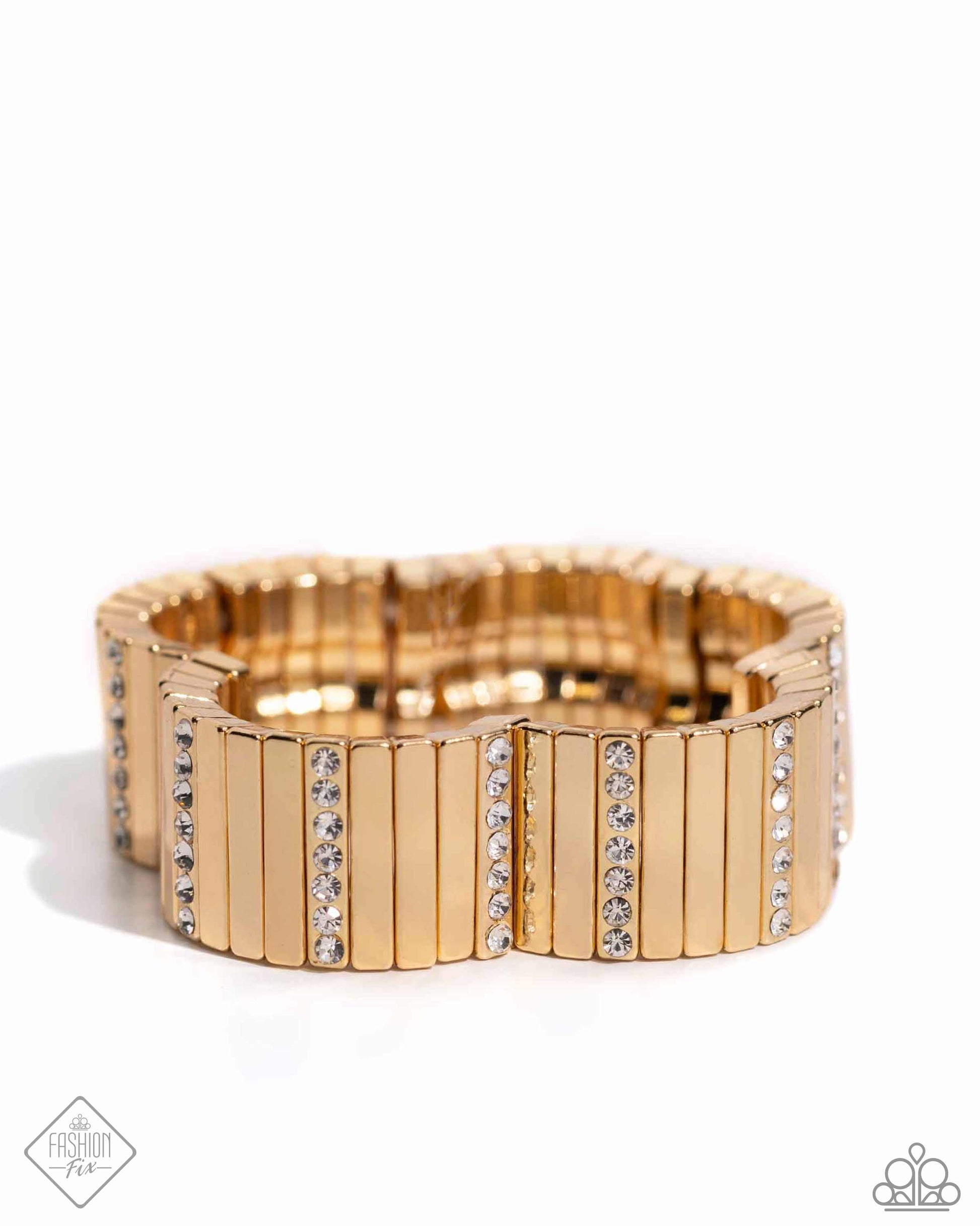 Linear Legend - gold - Paparazzi bracelet