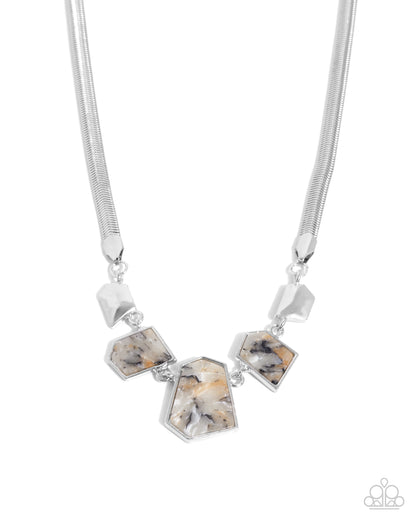 Lined Legacy - multi - Paparazzi necklace