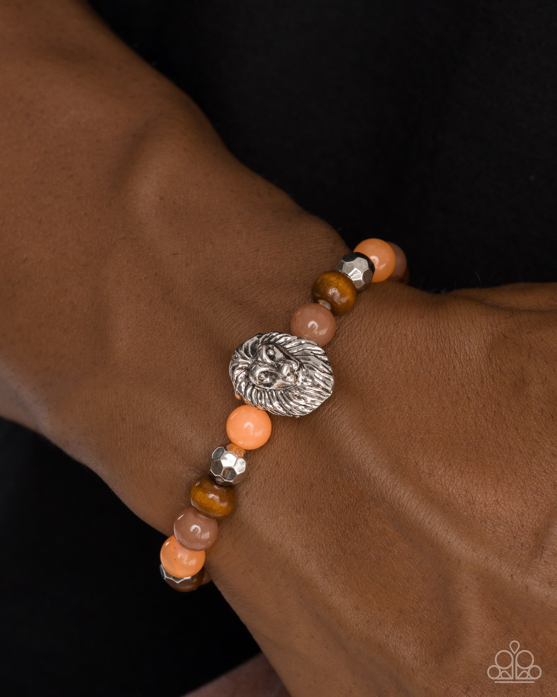 Lion Lockdown - brown - Paparazzi MENS bracelet