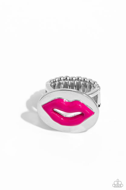 Lip Labor - pink - Paparazzi ring