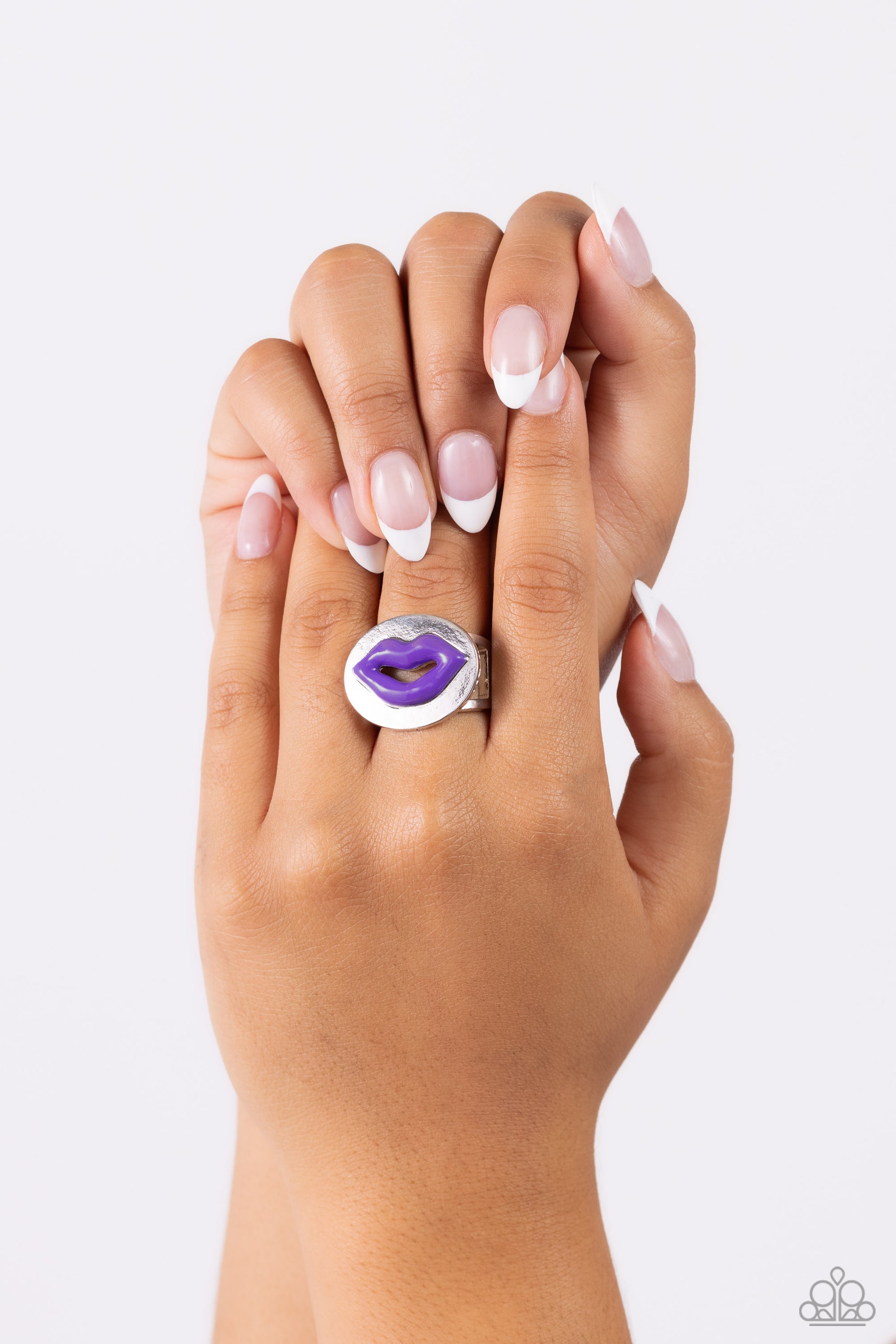 Lip Labor - purple - Paparazzi ring