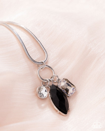 Lively Luminescence - black - Paparazzi necklace