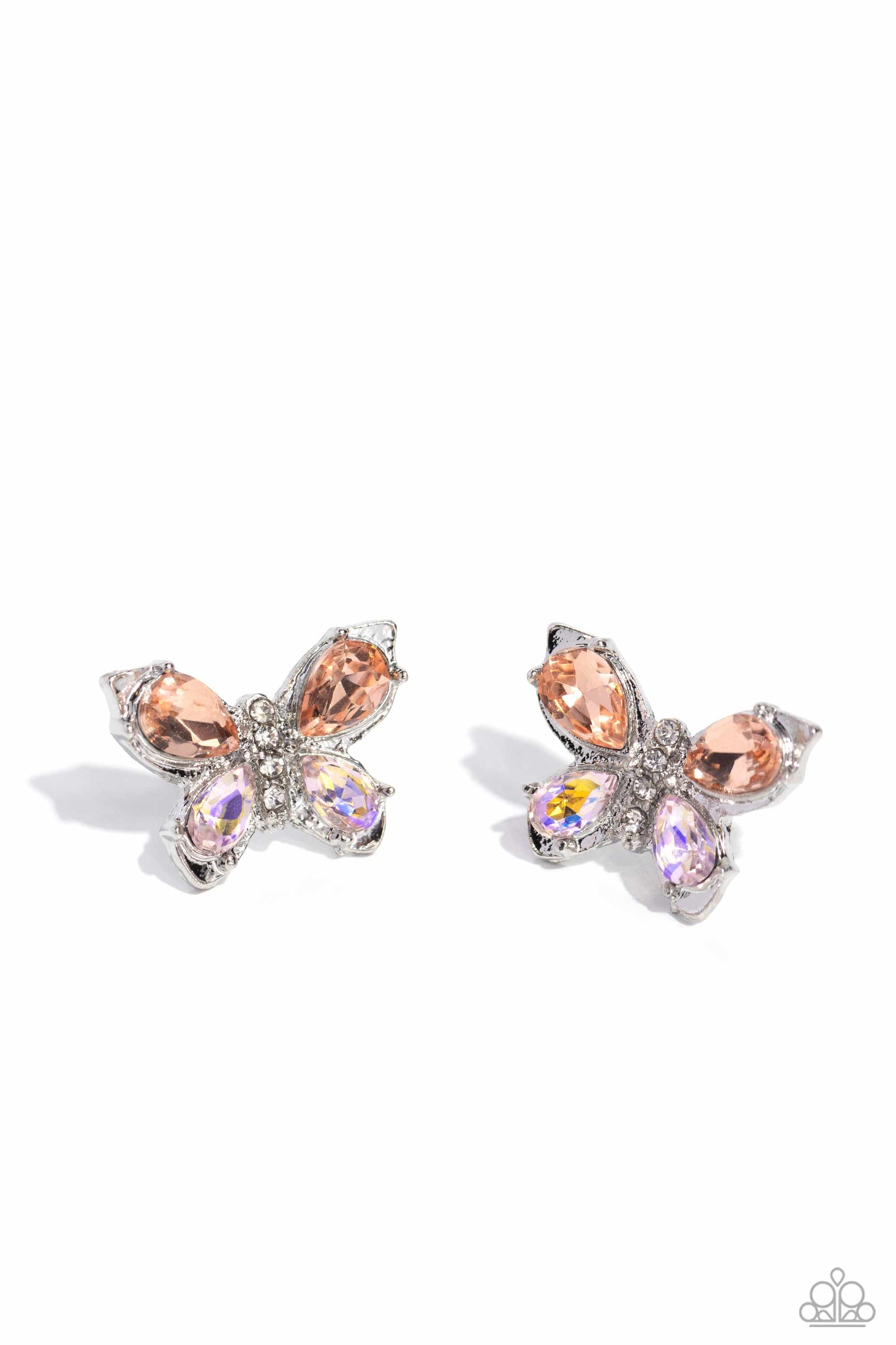 Live to FLIGHT Another Day - orange - Paparazzi earrings