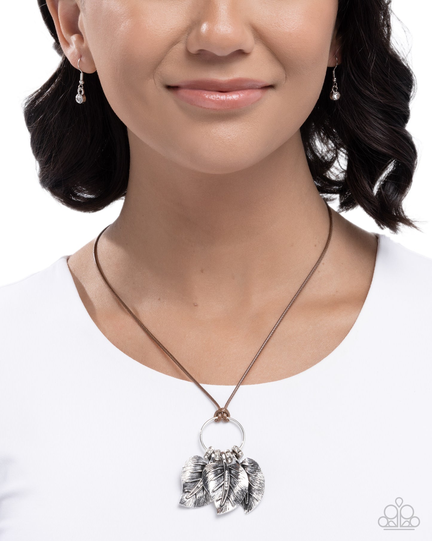 Loaded with Leaves - brown - Paparazzi necklace