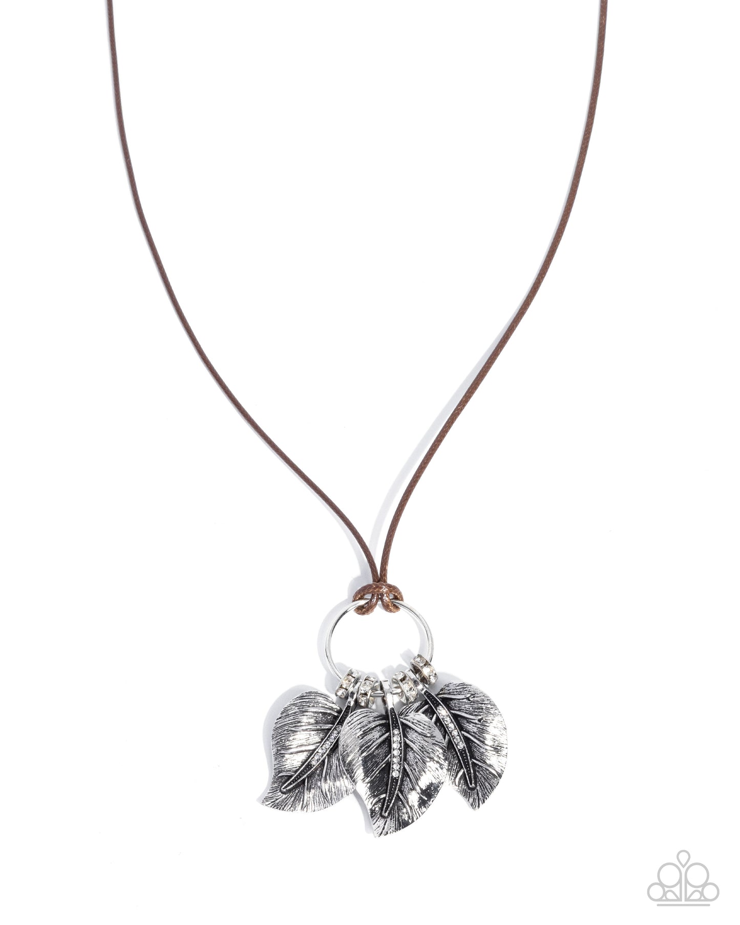 Loaded with Leaves - brown - Paparazzi necklace