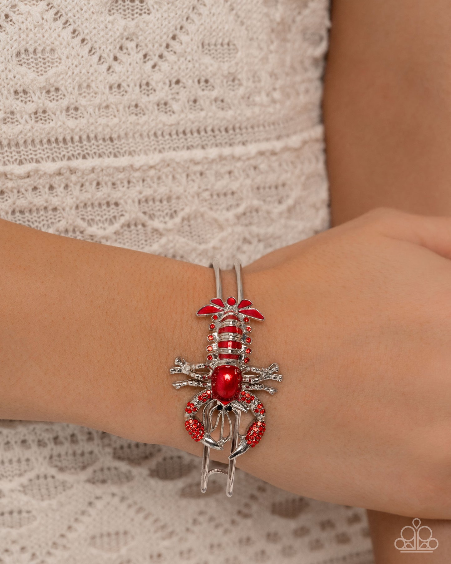 Lobster Lesson - red - Paparazzi bracelet