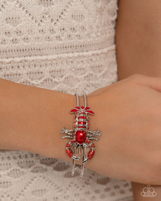 Lobster Lesson - red - Paparazzi bracelet