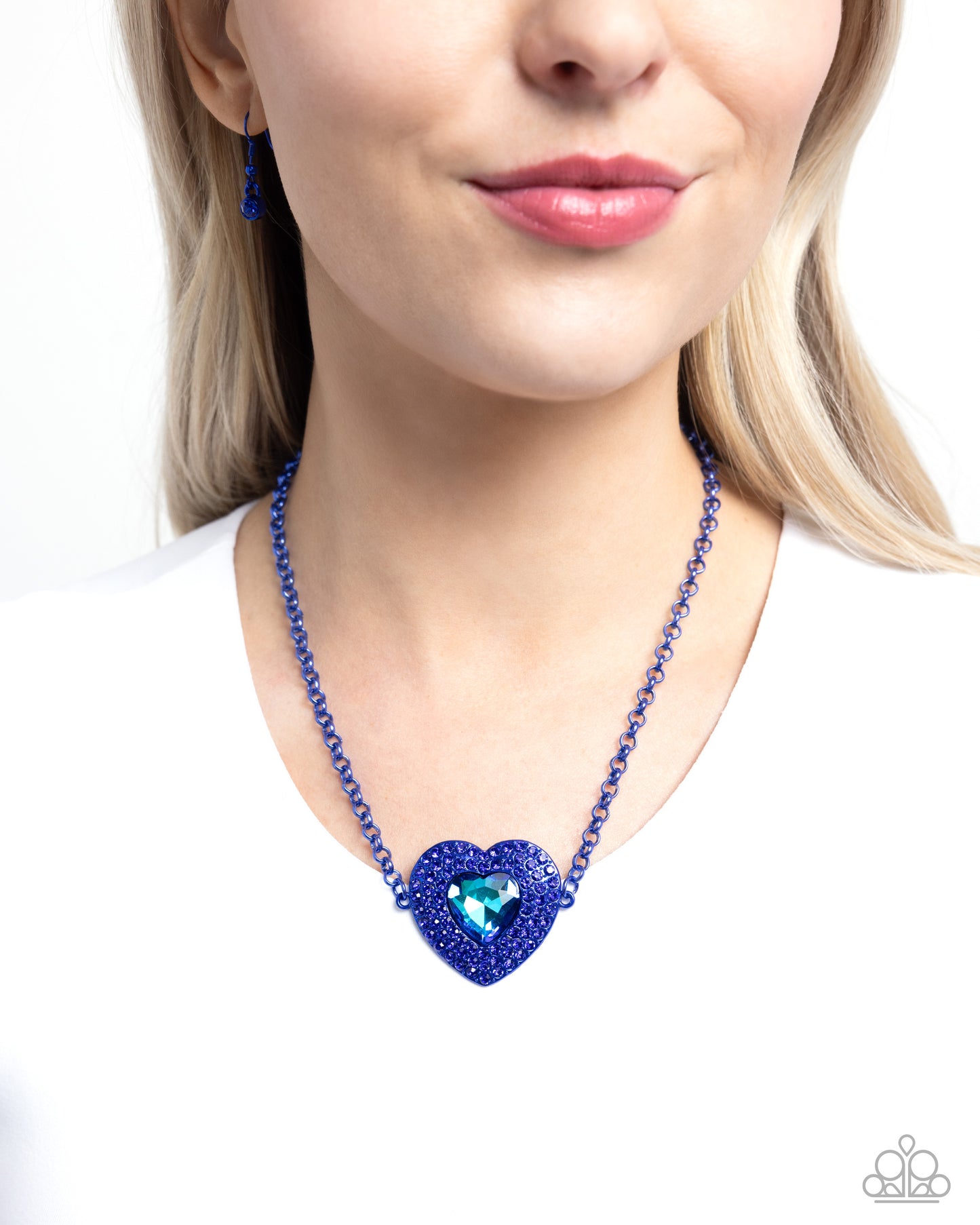 Locket Leisure - blue - Paparazzi necklace