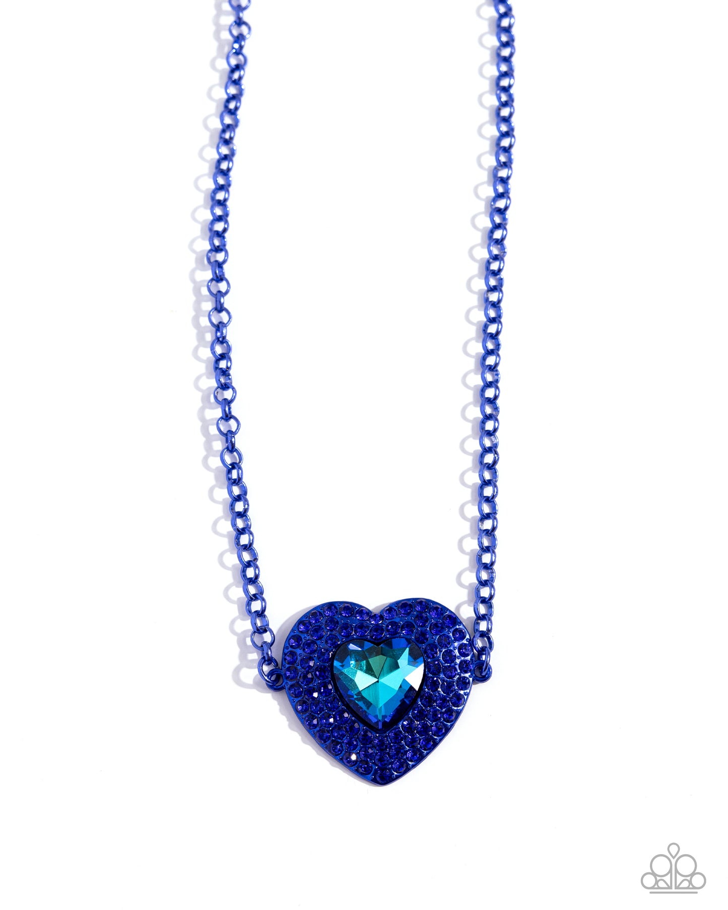 Locket Leisure - blue - Paparazzi necklace