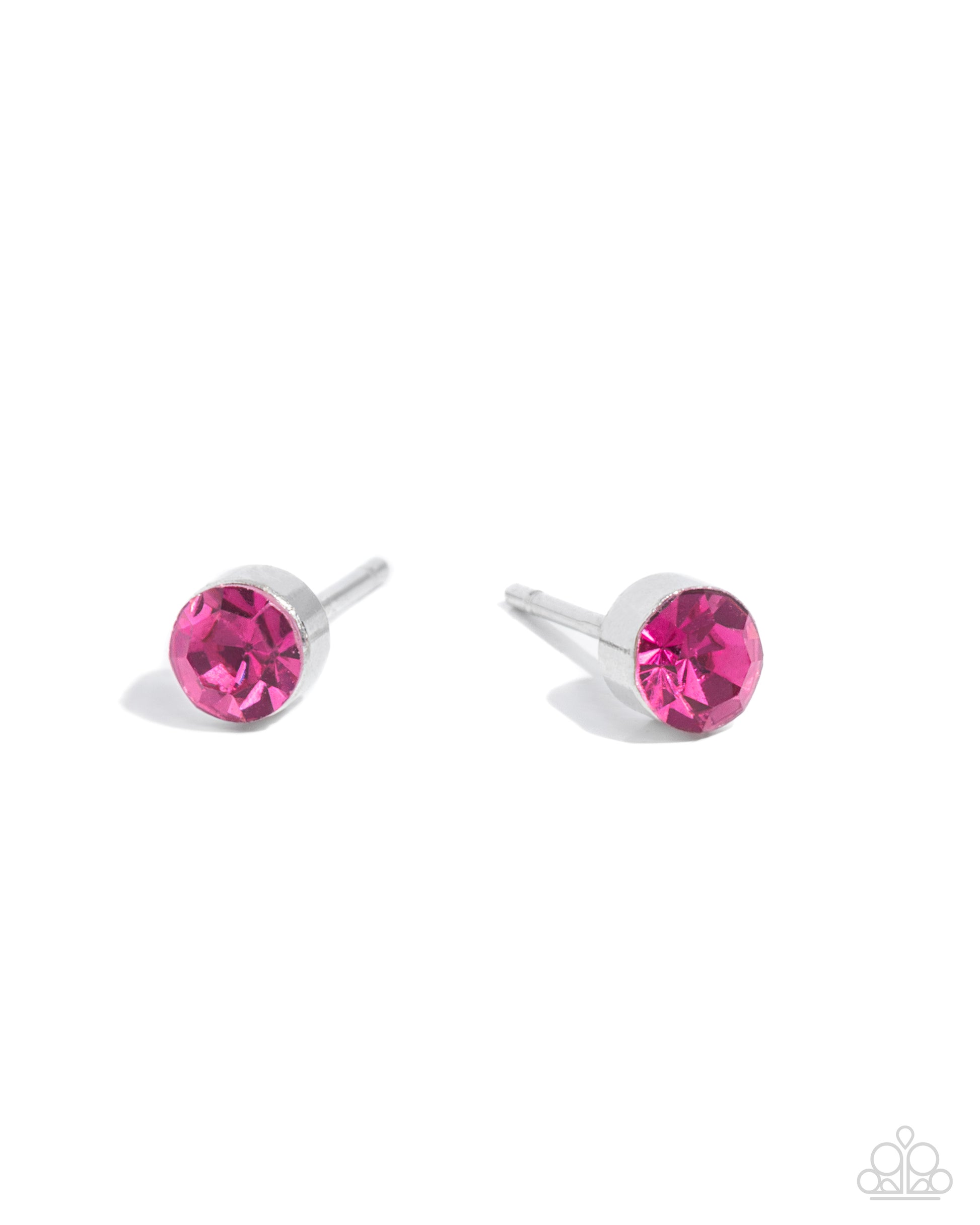 Logical Light - pink - Paparazzi earrings